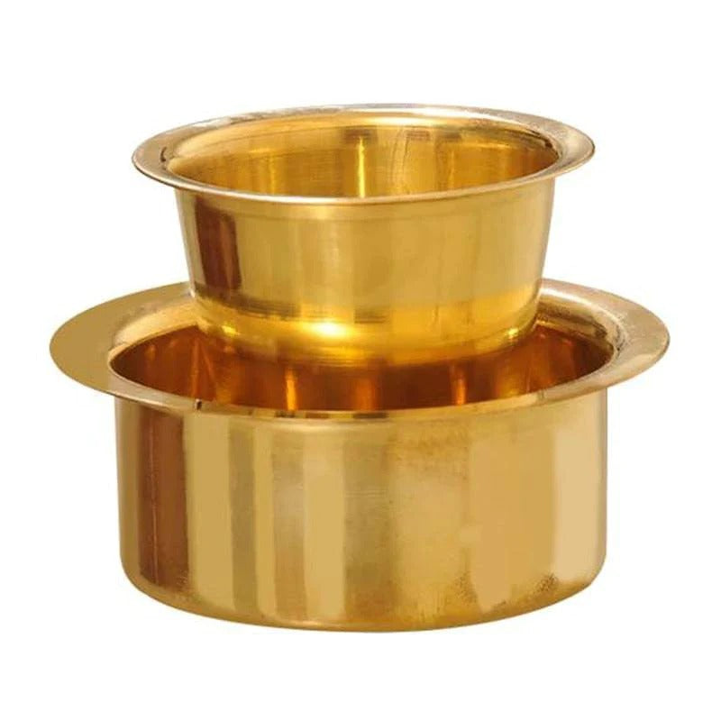 Meenakshi Brass Dabara Set  - Set of 4