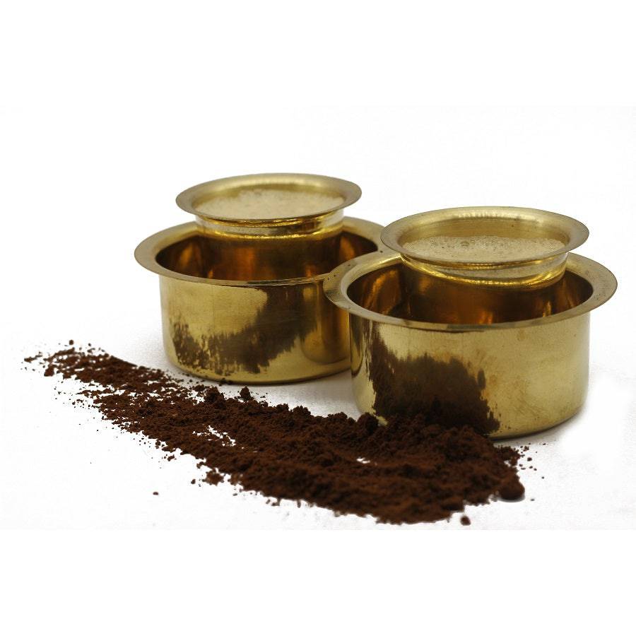 Meenakshi Brass Dabara Set  - Set of 4