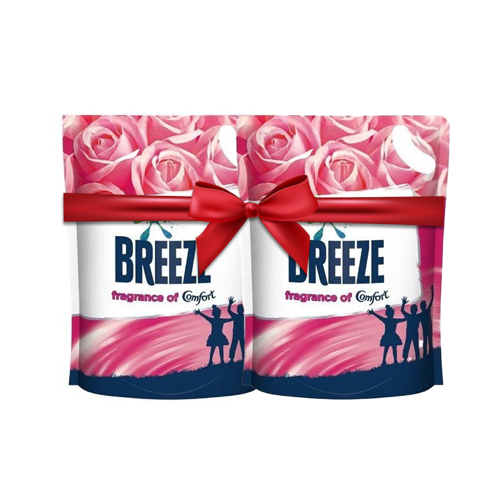 [BUNDLE DEAL] BREEZE Fragrance of Comfort Liquid Detergent Refill - 2 x 1.5 kg