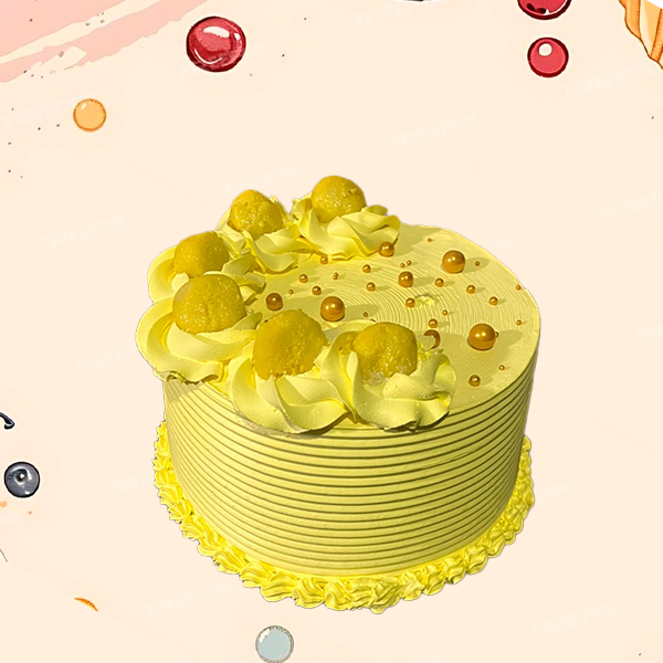 Eggless Rasamalai Bliss Themed Cake -