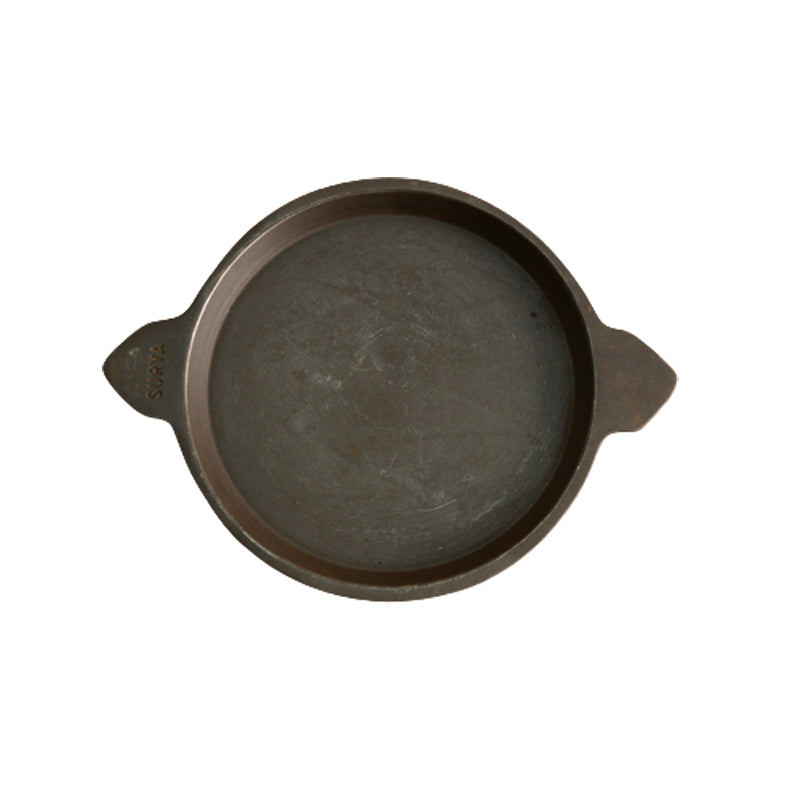 Cast Iron Fish Fry Pan - 9 Inch