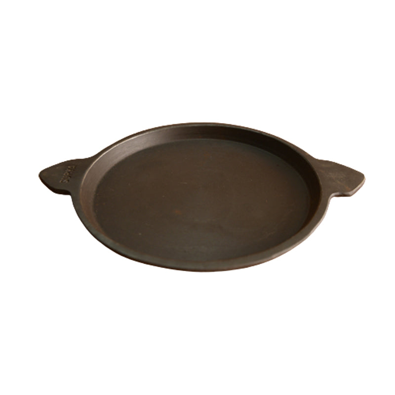 Cast Iron Fish Fry Pan - 9 Inch