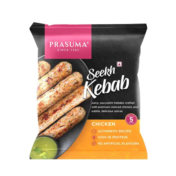 Prasuma Chicken Seekh Kebab  - 500 g
