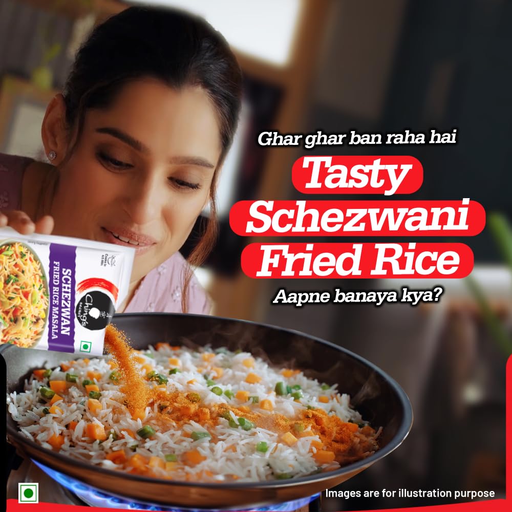 Chings Schezwan Fried Rice Masala  - 5 x 20 g