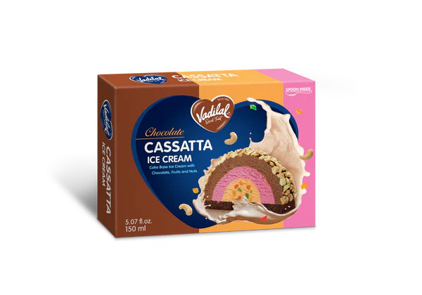Vadilal Ice Cream Fun Cassatta (Chilled) - 150 ml