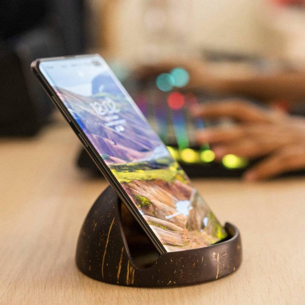 Coconut Shell Mobile Stand - 1 Pc