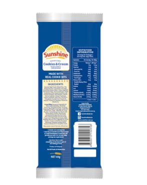 Sunshine Cookies and Cream Wholemeal Cream Roll - 65 g