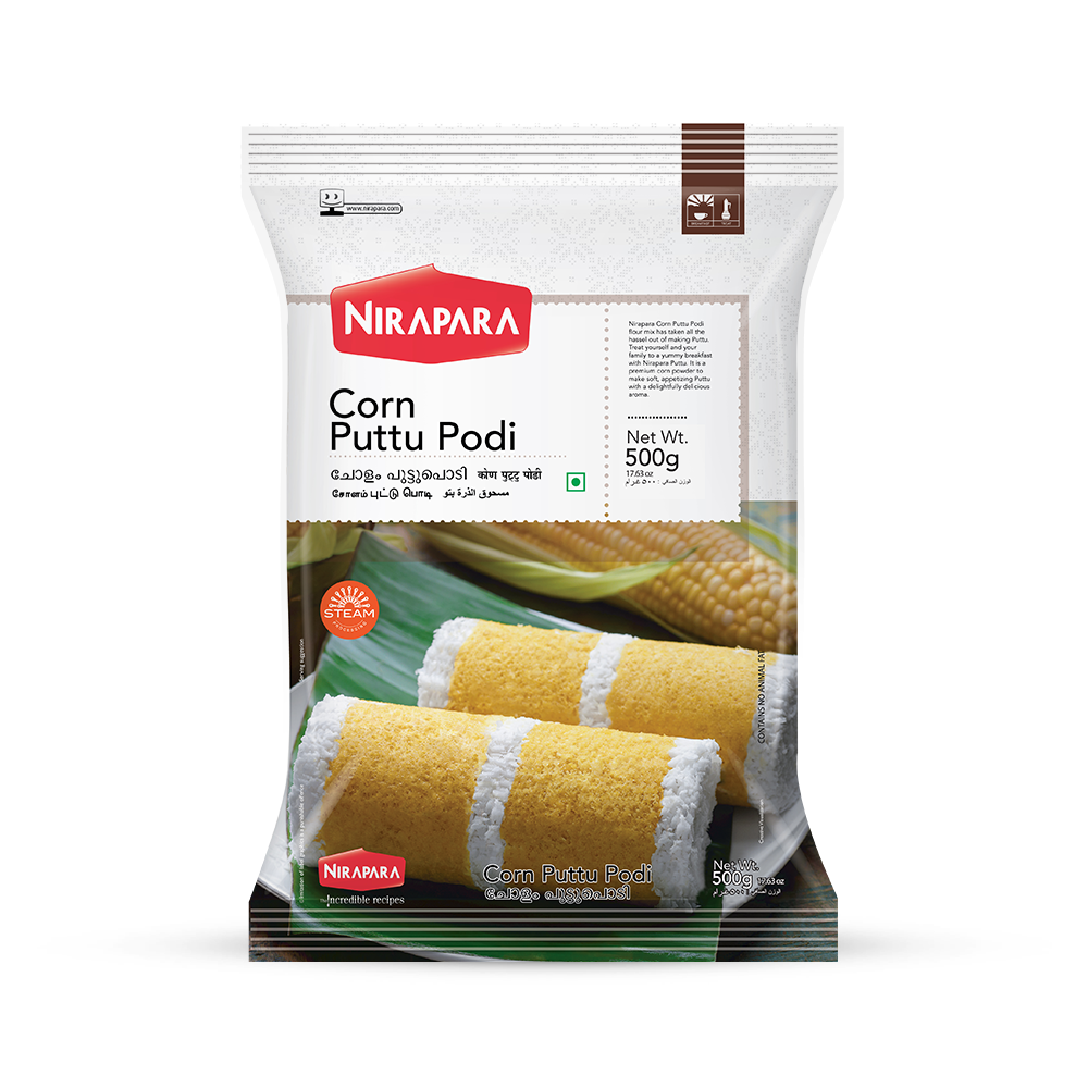 Nirapara Corn Puttu Podi - 1 Kg