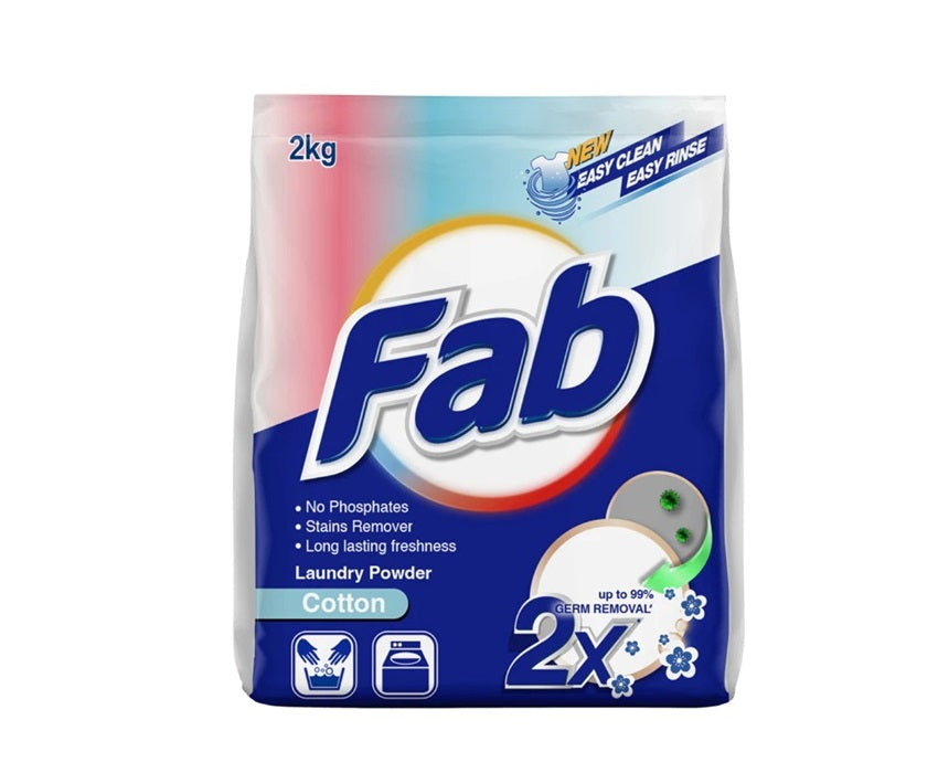FAB Cotton Powder Detergent - 2 kg