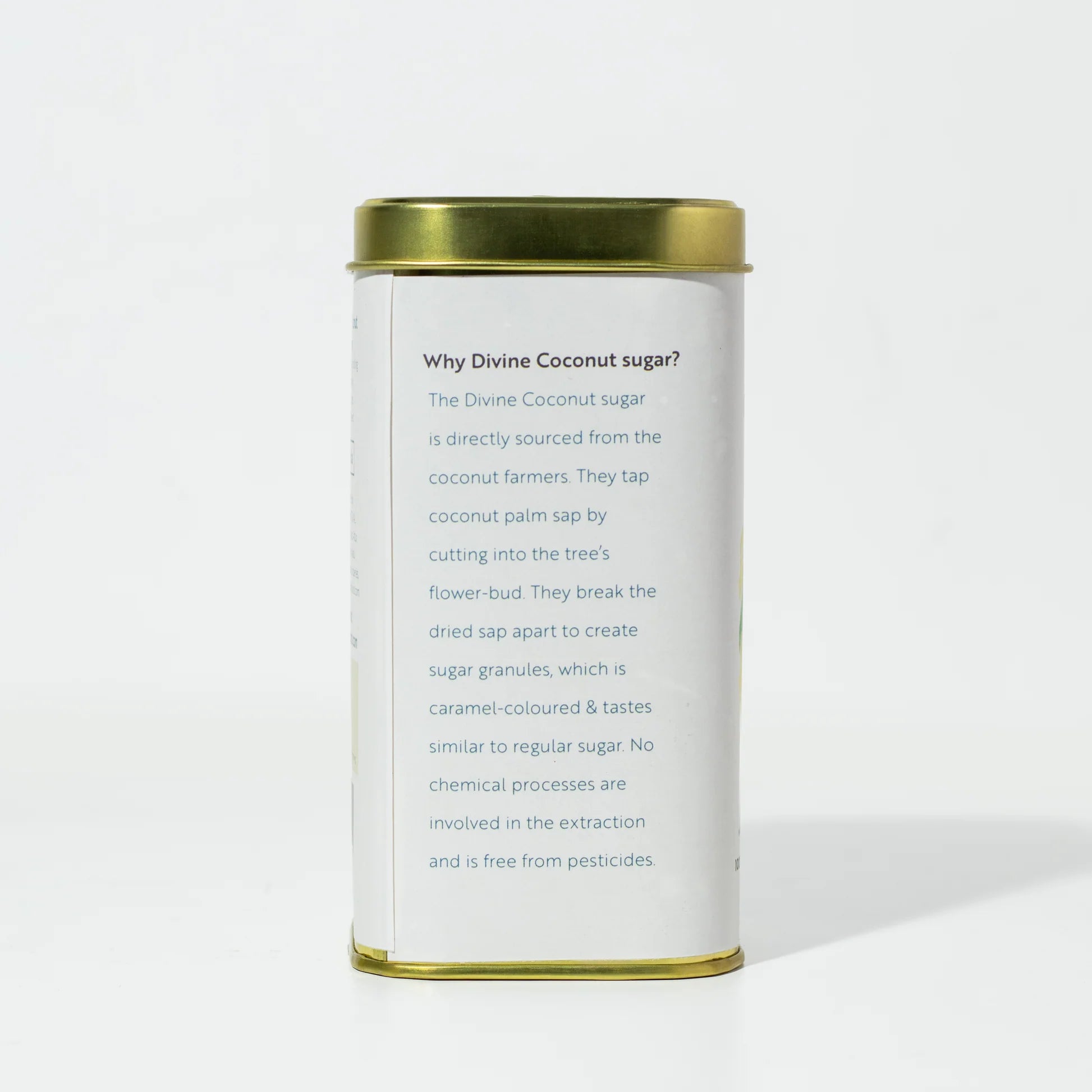 The Divine Foods Organic Coconut Sugar Natural Sweetener, Sugar Alternative, Coconut Palm Sap- 250 g