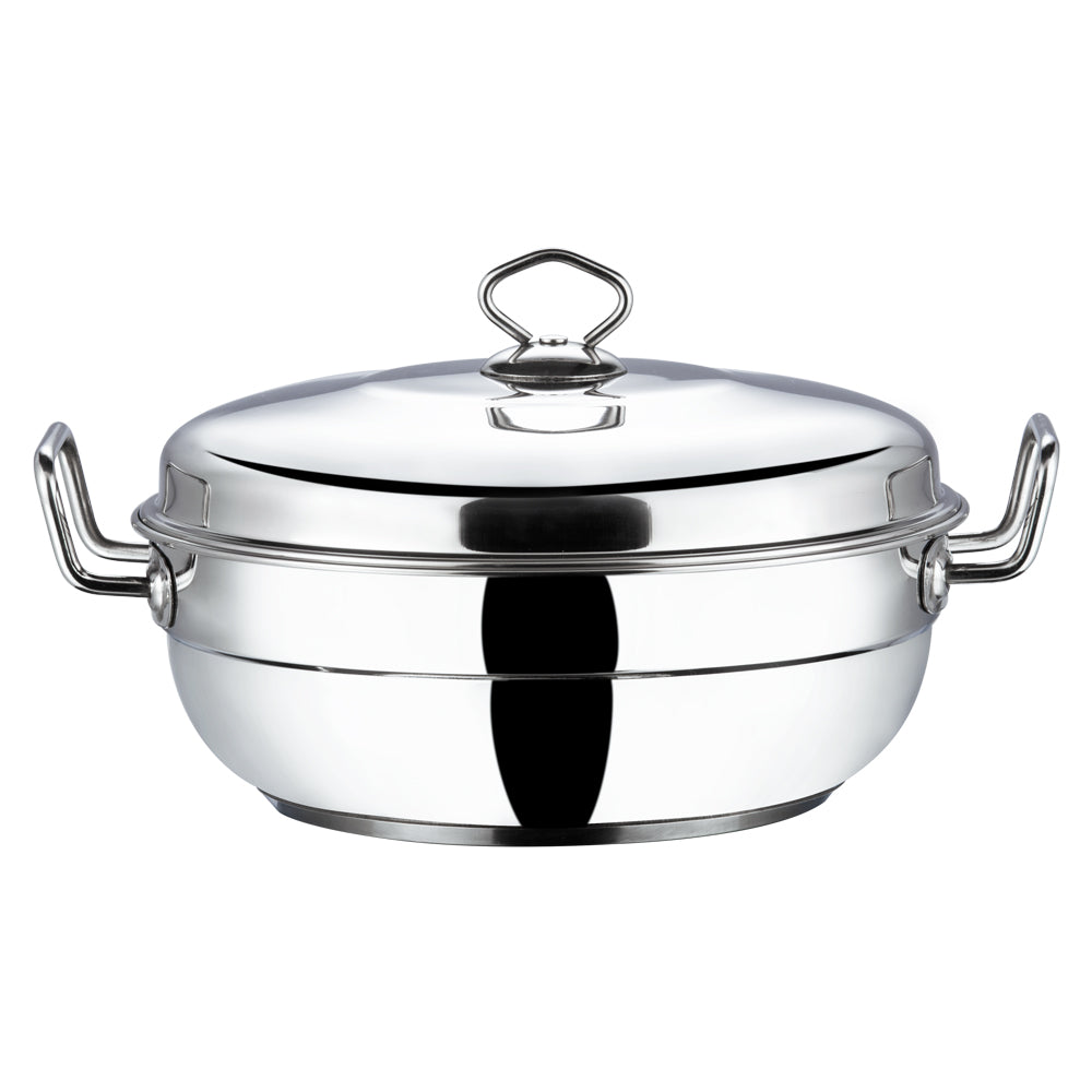 Vinod Stainless Steel Multi Kadai - 5 Plates (26 cm) - SSMUKD26