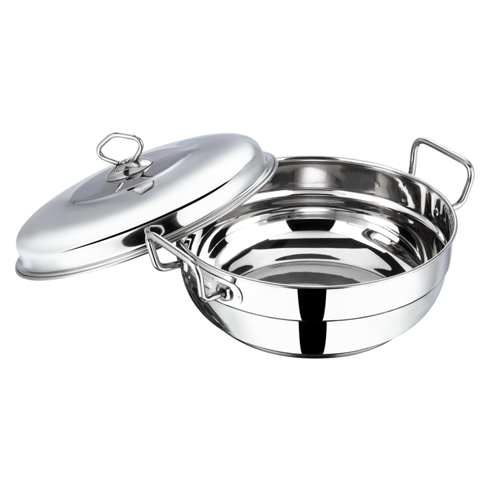 Vinod Stainless Steel Multi Kadai - 5 Plates (26 cm) - SSMUKD26