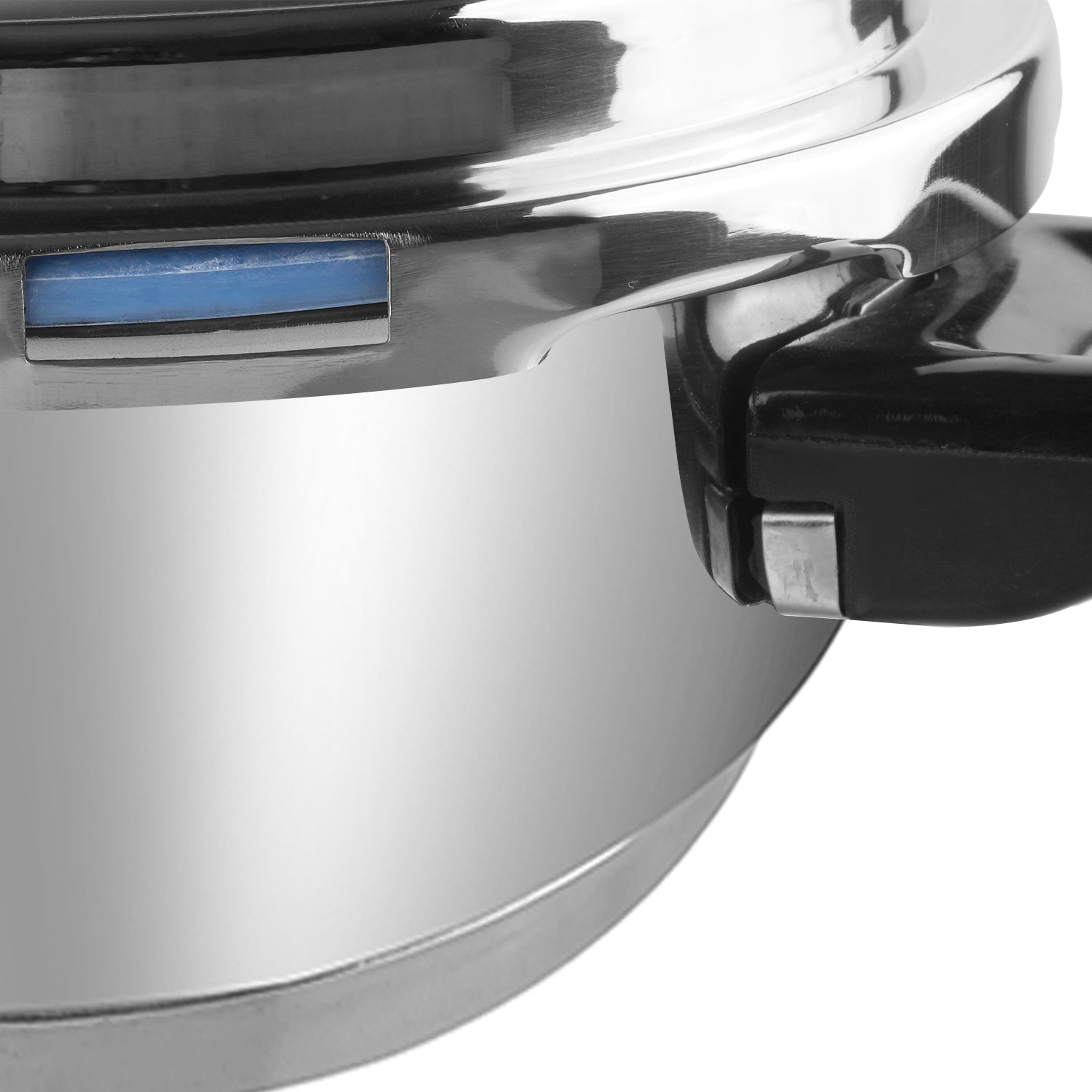 Vinod Platinum Triply Stainless Steel Outer Lid Pressure Cooker - 5 L - PTPC5