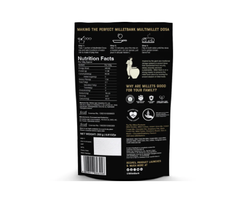 Millet Bank Multi Millet Dosa Mix - 250 g