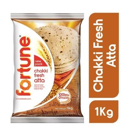 Fortune Chakki Fresh Atta - 1 kg
