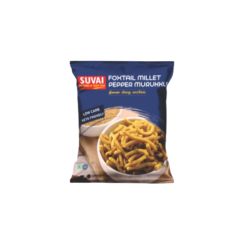 Suvai Foxtail Millet Pepper Murukku - 1 Pc