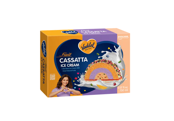 Vadilal Ice Cream Fruit Cassatta (Chilled) - 150 ml