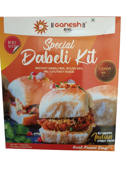 Ganesh Dabeli With Nylon Sev & Imli Chutney - 170 g