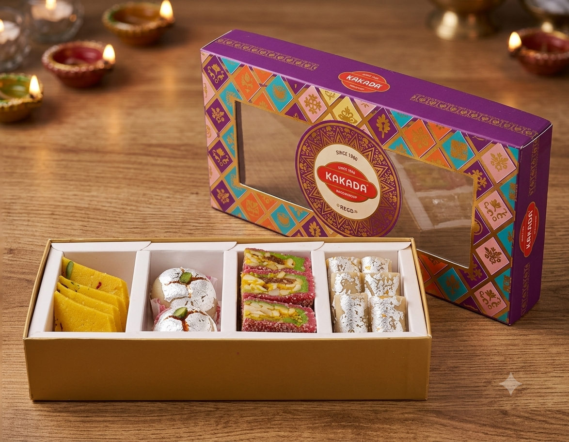 KAKADA'S Fresh Assorted Kaju Sweets (Pre Order) - 250 g
