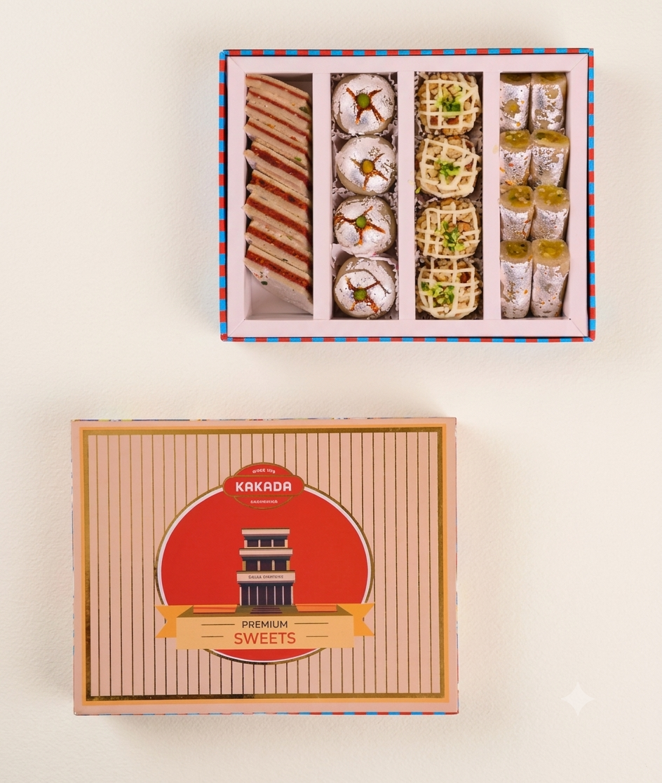 Kakada Premium Sweets Box (Pre Order) - 500 g