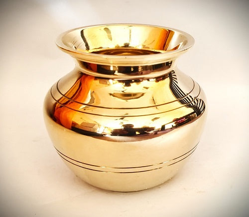Authentic Gold Plated Brass Lotta - 1 Pc