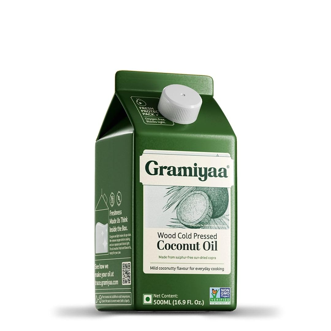 Gramiyaa Cold Pressed Coconut Oil - 500 ml