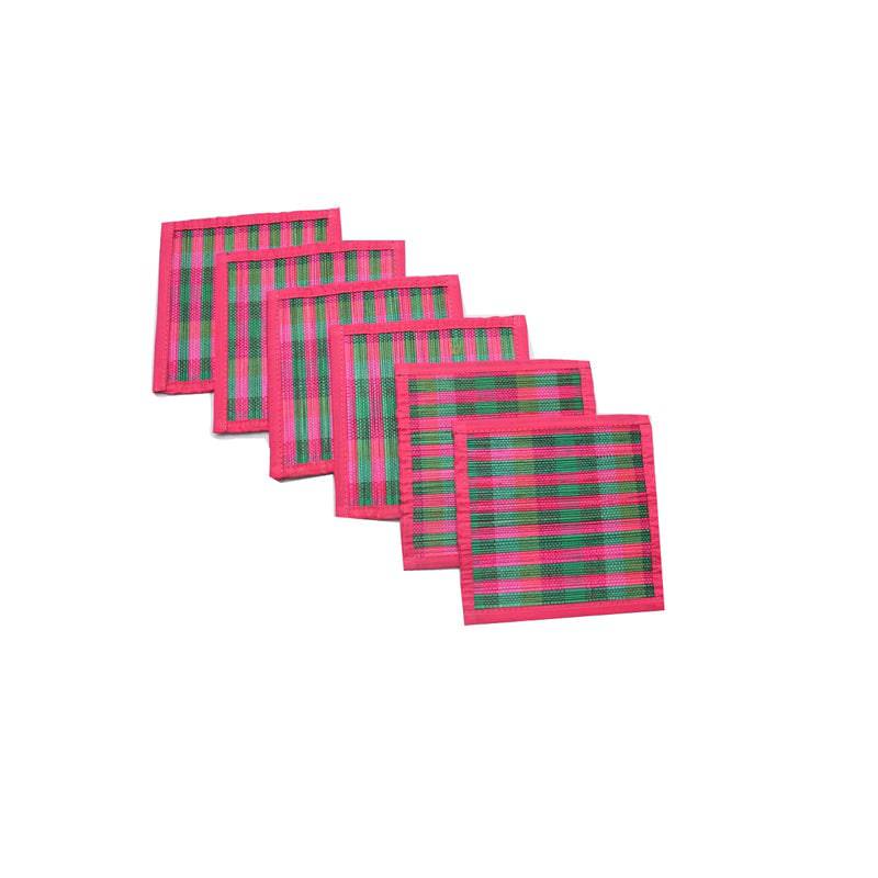 Grass Table Mat Set  - 13 Pcs