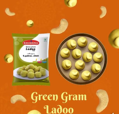 Krishna Readymade Green Gram Ladoo Mix  - 500 g