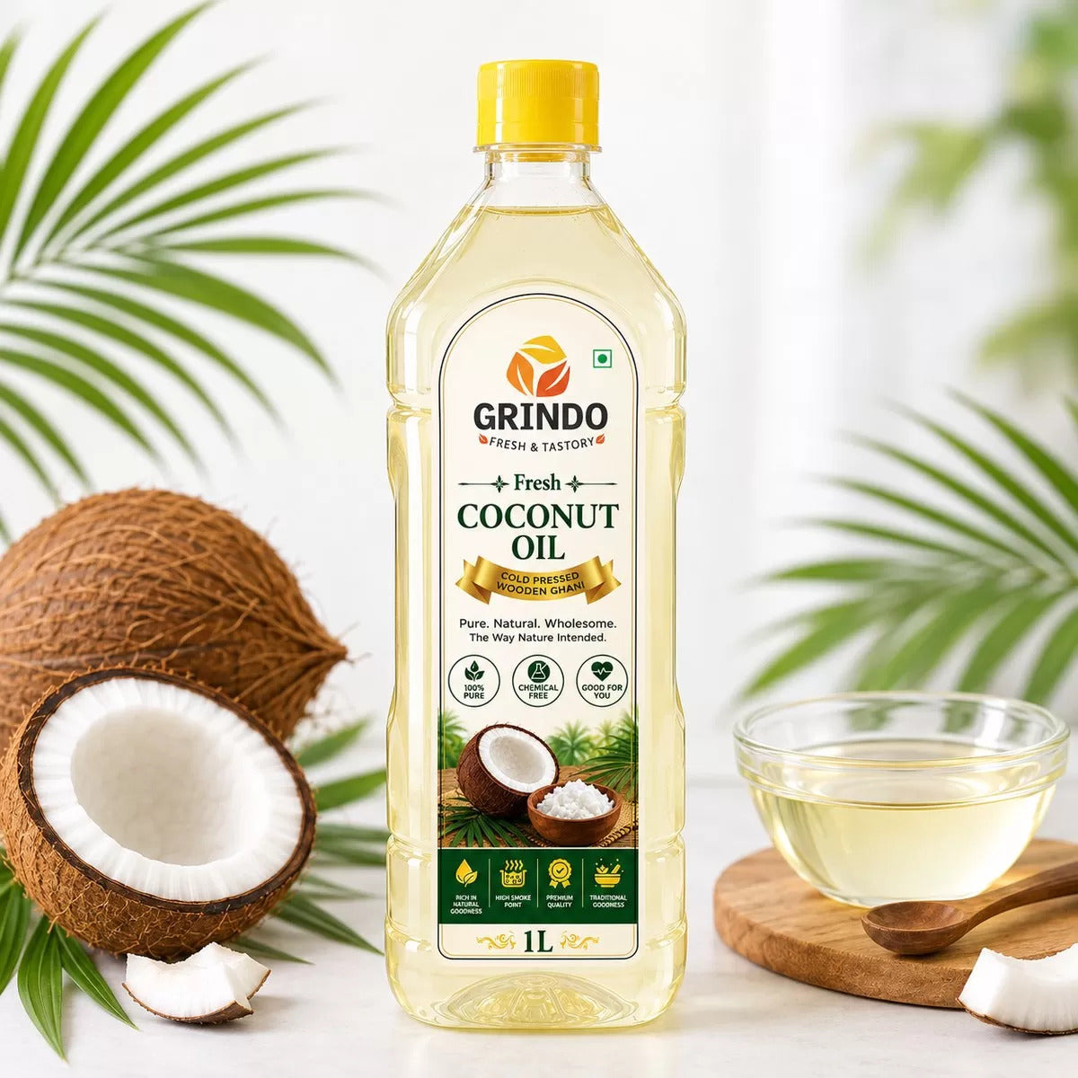 Grindo Fresh Coconut Oil - 1 L