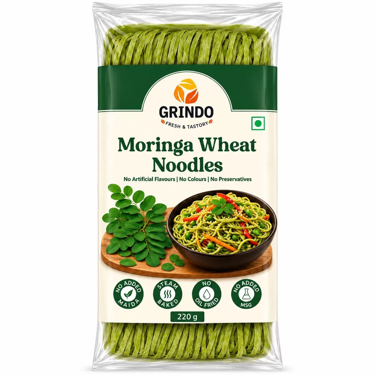 Grindo Moringa Wheat Noodles - 220 g