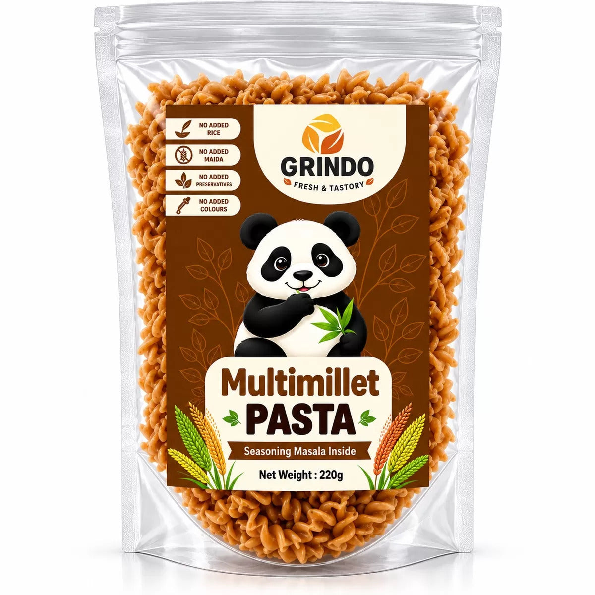 Grindo MultiMillet Wheat Pasta - 220 g