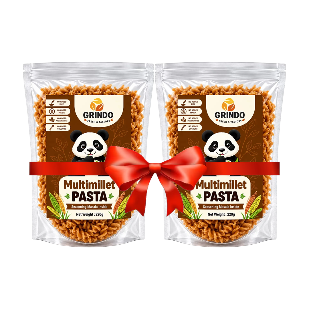 [Bundle Deal] Grindo MultiMillet Wheat Pasta - 2 x 220 g