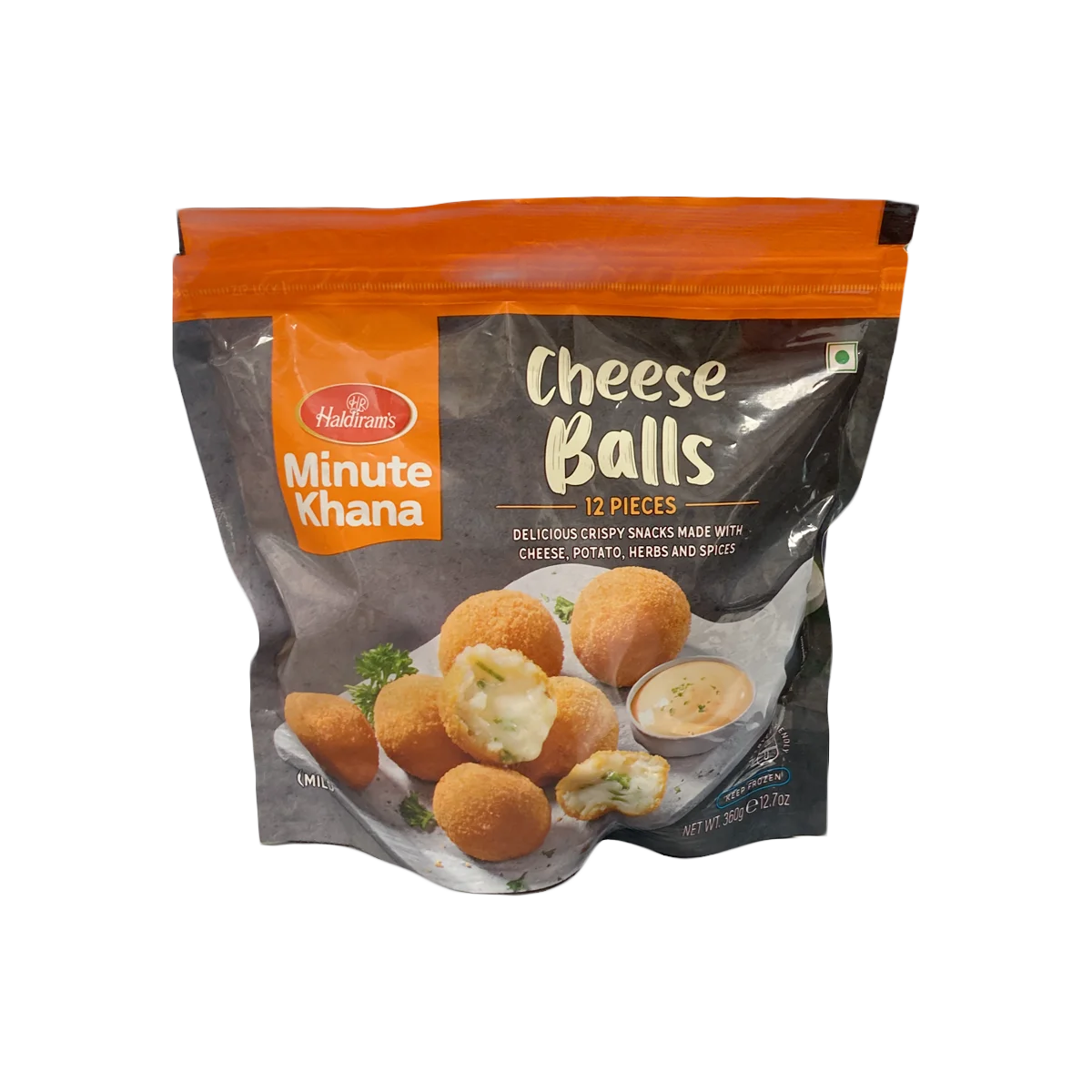 Haldiram's Minute Khana Cheese Balls (Chilled) - 360 g