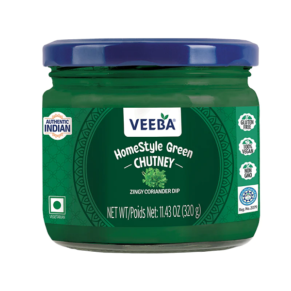 Veeba Home Style Green Chutney 320 g