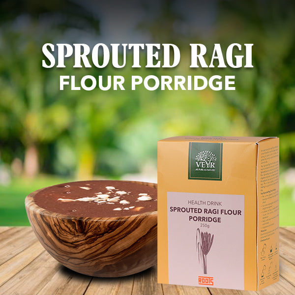 Veyr Sprouted Ragi Flour Porridge - 250 g