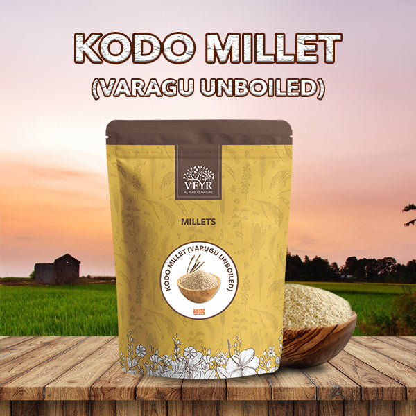 Veyr Kodo Millet (Varagu Unboiled) - 1 Kg