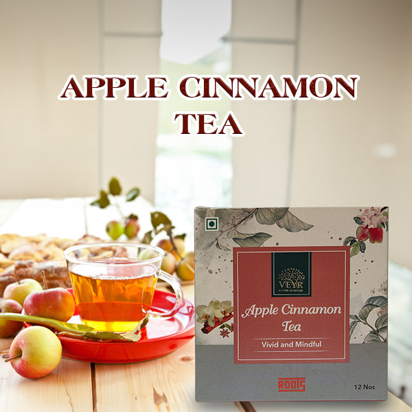 Veyr Apple Cinnamon Tea -12 nos  (12 X 2 g)