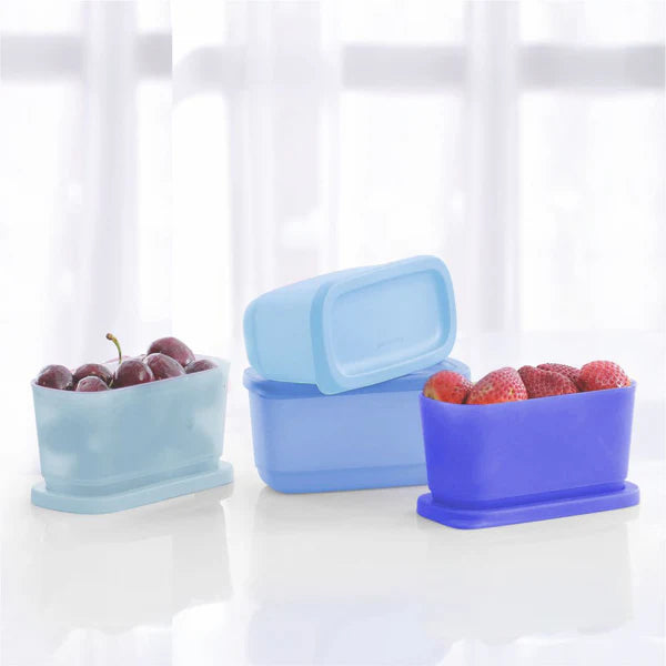 Tupperware Cubix Mini Rectangle - Set of 4