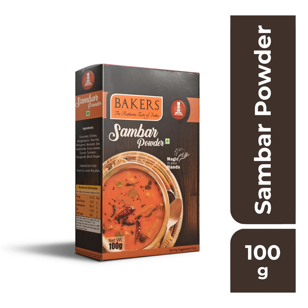 Bakers Sambar Masala Powder - 100 g