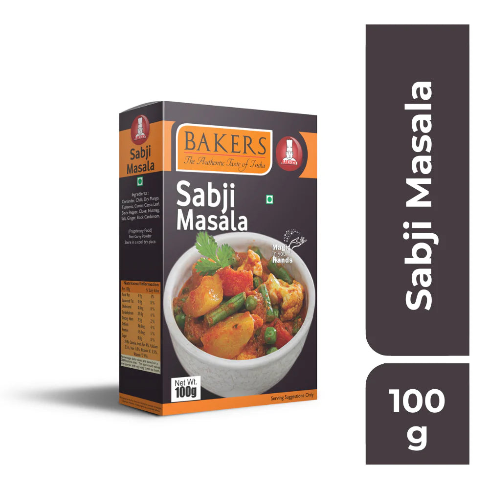 Bakers Sabji Masala - 50 g