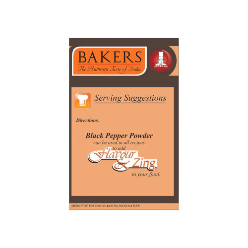 Bakers Black Pepper Powder - 50 g