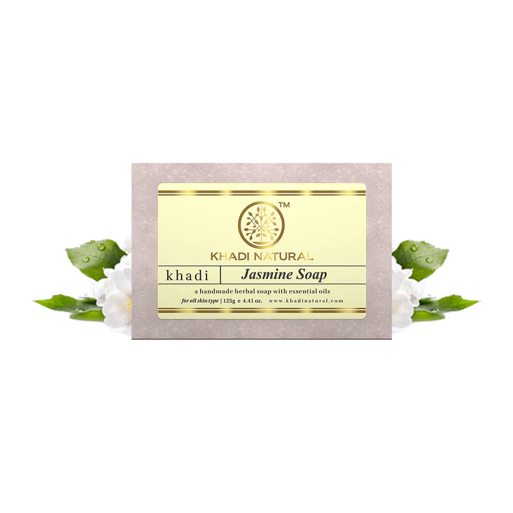Khadi Natural Herbal Jasmine Soap - 125 g