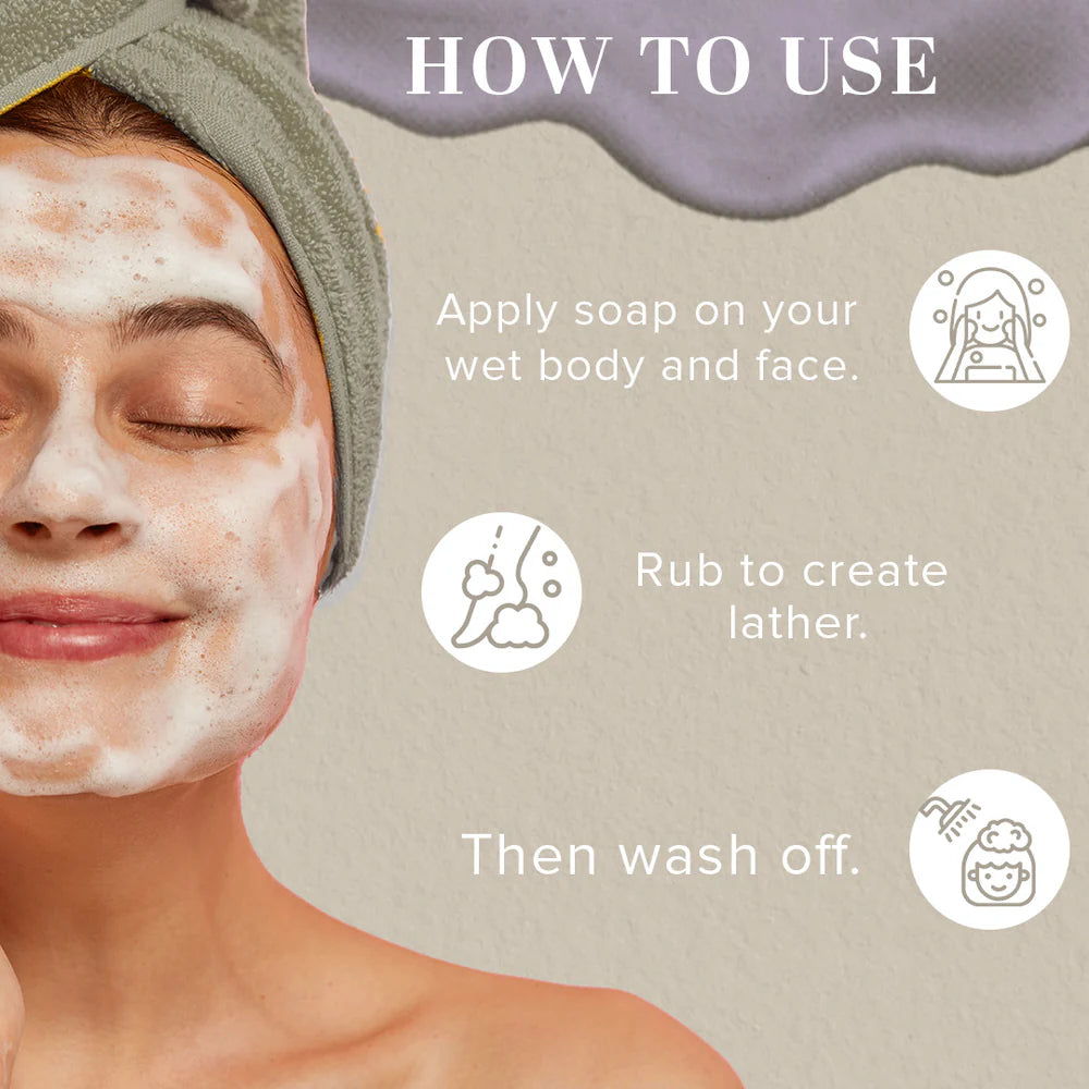 Khadi Natural Herbal Coconut Milk & Honey Soap - 125 g