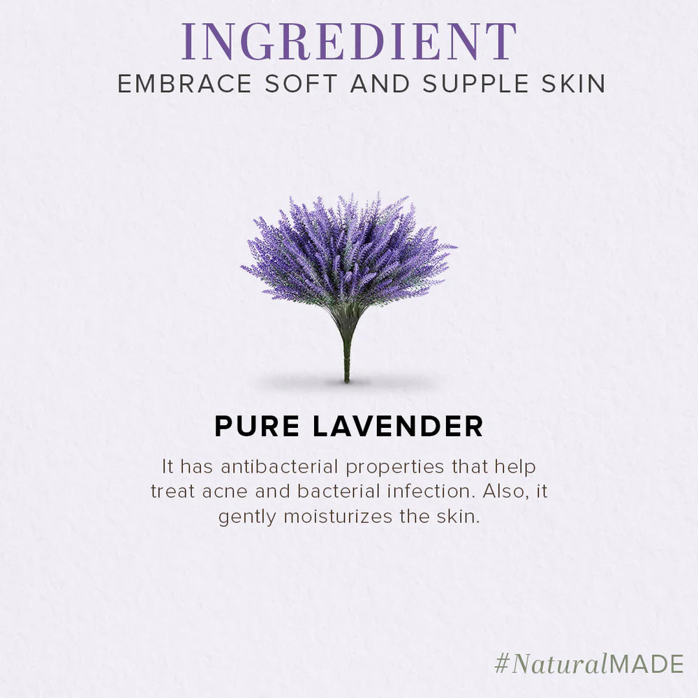 Khadi Natural Herbal Pure Lavender Soap - 125 g