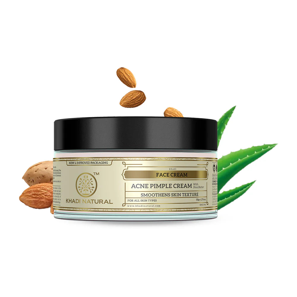 Khadi Natural Herbal Acne Pimple Cream - 50 g