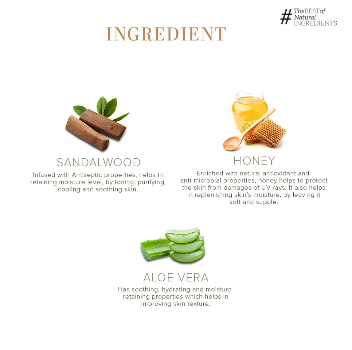 Khadi Natural Herbal Sandalwood & Honey Body Wash - 210 ml