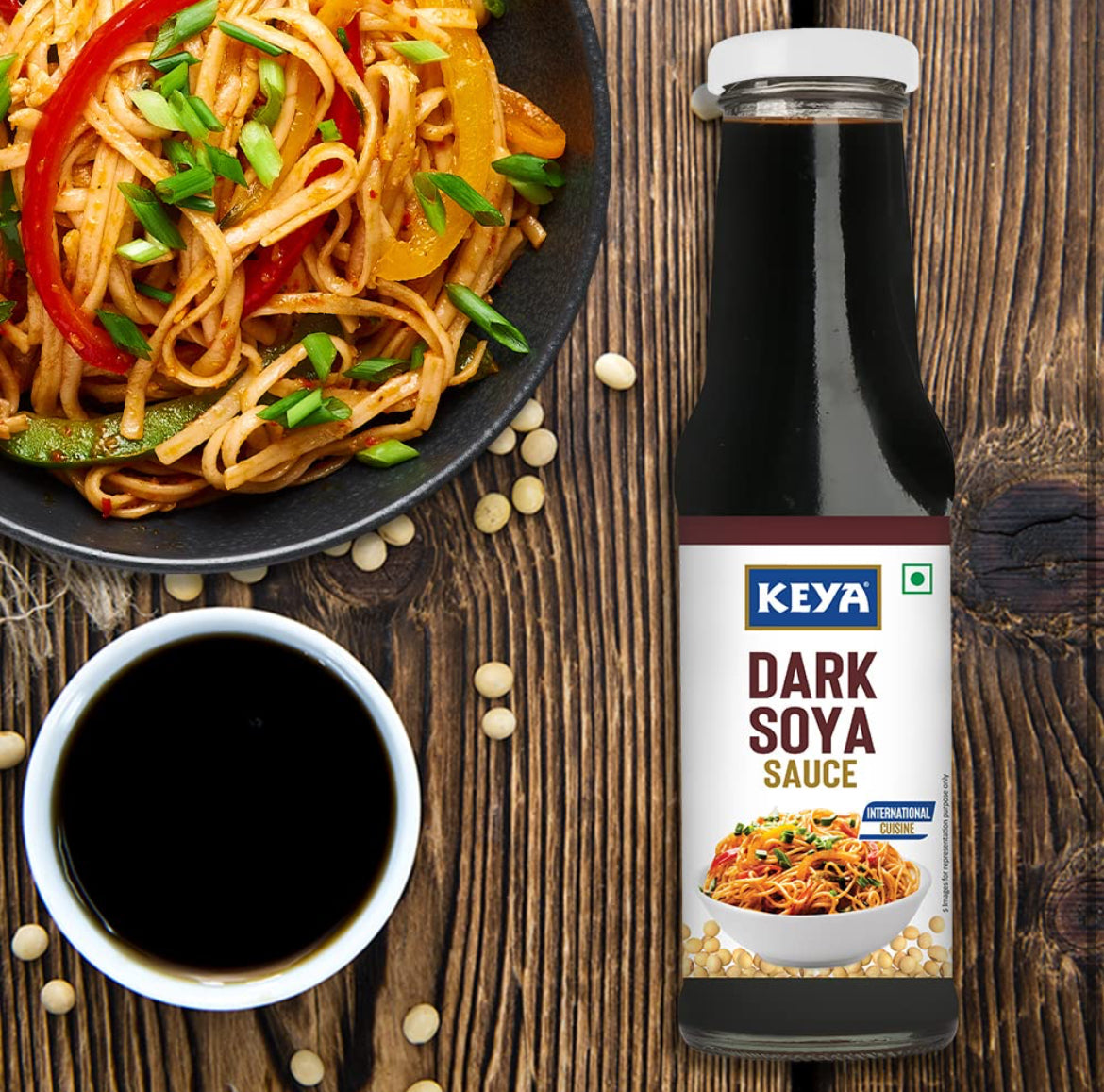 Keya Dark Soya Sauce - 210 g