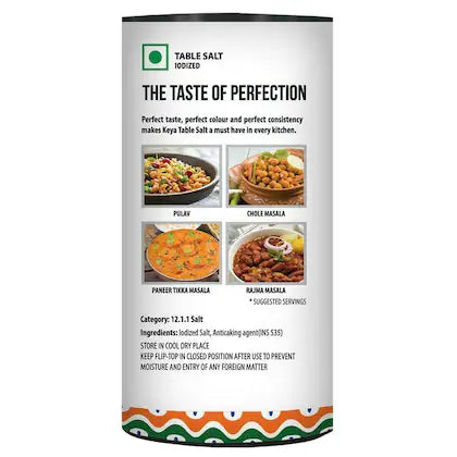 Keya Iodized Table salt - 200 g