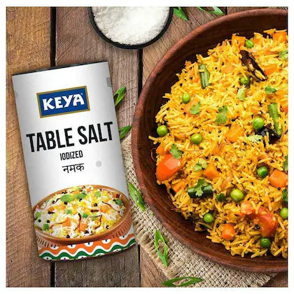 Keya Iodized Table salt - 200 g