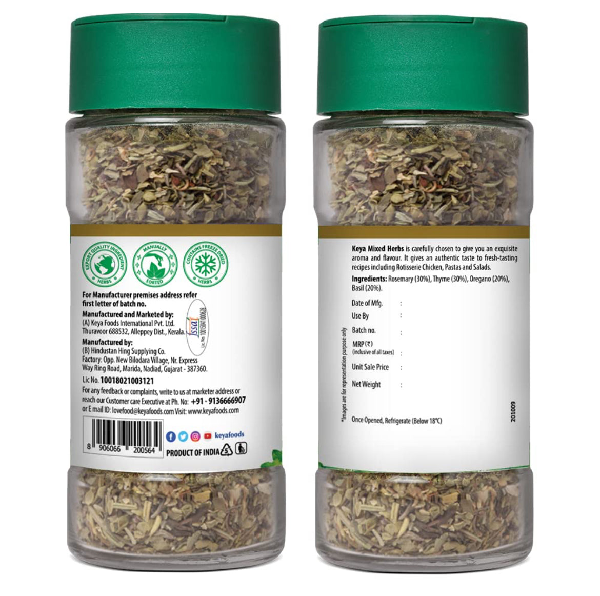 Keya Mixed Herbs - 23 g